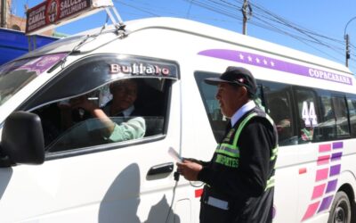 LA GERENCIA DE TRANSPORTE REALIZÓ SEMÁFORAZO DE SENSIBILIZACIÓN EN EDUCACIÓN VIAL