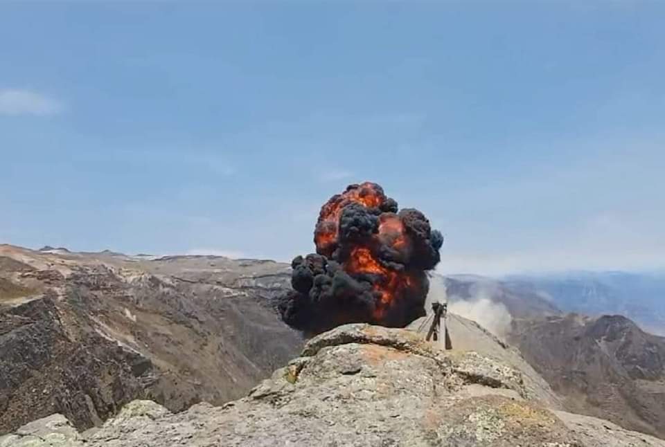 Destruyen campamentos, maquinaria pesada e insumos durante operativo contra la minería ilegal en la Reserva Paisajística de Cotahuasi