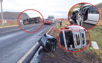 CAMIÓN CERVECERO Y AUTO PROVOCAN ACCIDENTE EN ZEPITA, DEJANDO AL MENOS 3 PERSONAS HERIDAS