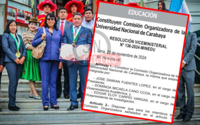 Conforman Comisión Organizadora de la Universidad de Carabaya