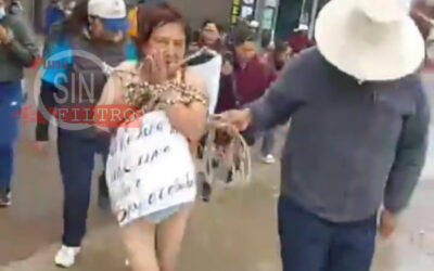 Presunta ladrona es paseada semi desnuda por las calles de Ayaviri