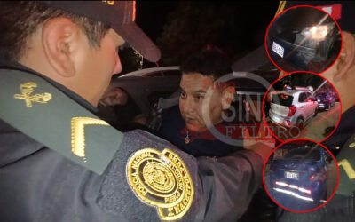 Conductor ebrio ocasionó accidente múltiple en la avenida Ejército, ciudadanos cuestionan intervención policial
