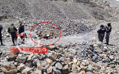 Hallan cuatro cuerpos sin vida en medio de desmonte. Se presume que se trate de mineros