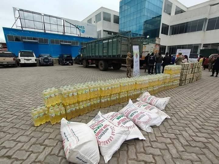 VLCC entrega a Emapa aceite y azúcar decomisados en operativos anticontrabando