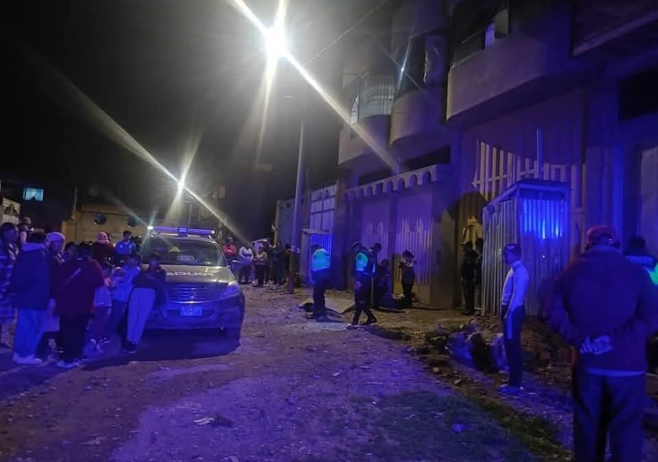 Delincuentes fuertemente armados asaltan vivienda de minero en el distrito de San Miguel