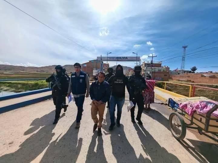 Capo del narcotráfico del Vraem, Adrián Velarde Huamaní, entregado a la Policía peruana tras captura en Bolivia