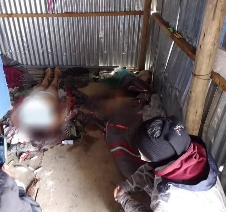 Delincuentes armados asesinan a padre e hijo para robar material de molino. Todo sucedió durante la navidad