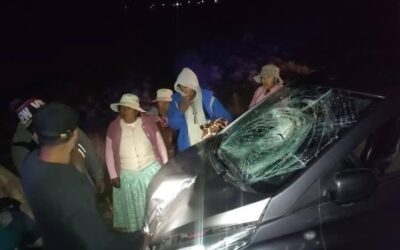 Peatón murió al ser atropellado por vehículo en Ilave