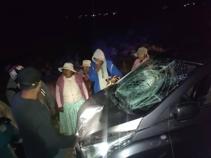 Peatón murió al ser atropellado por vehículo en Ilave