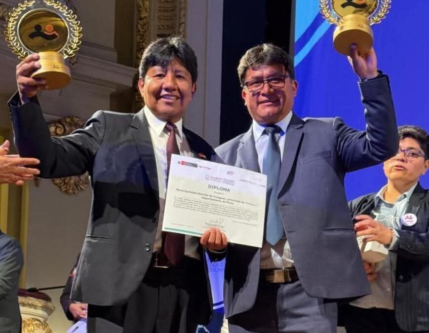 Lampa y Yunguyo Recibieron Premio Nacional por su Trabajo con Personas con Discapacidad