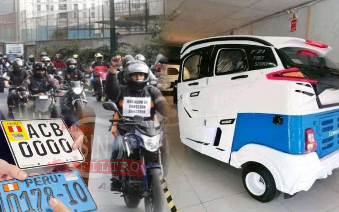 MTC aprobó nuevas reglas de tránsito, placas y sticker obligatorio. Motociclistas critican medida
