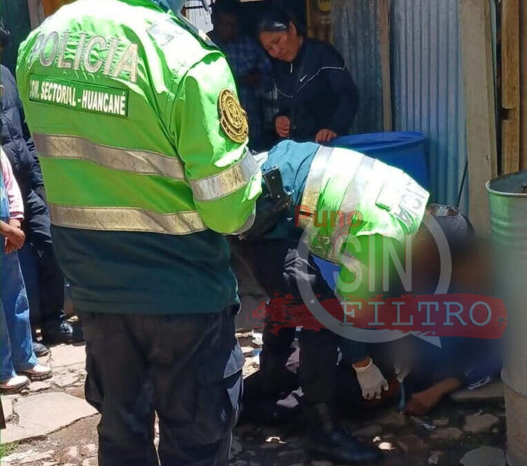 Encuentran sin vida a adulto mayor dentro de un baño público en Huancané
