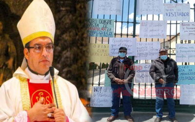 ILAVEÑOS EXIGEN EL RETIRO INMEDIATO DE OBISPO DE JULI CIRO QUISPE
