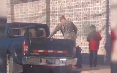 Video. Aperturan investigación a militar por usar vehículo del MINDEF como transporte particular