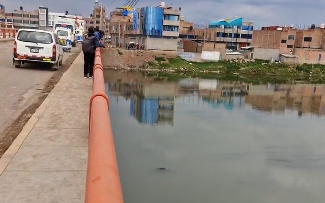 Encuentran a varón sin vida, flotando en el río Ccacachi