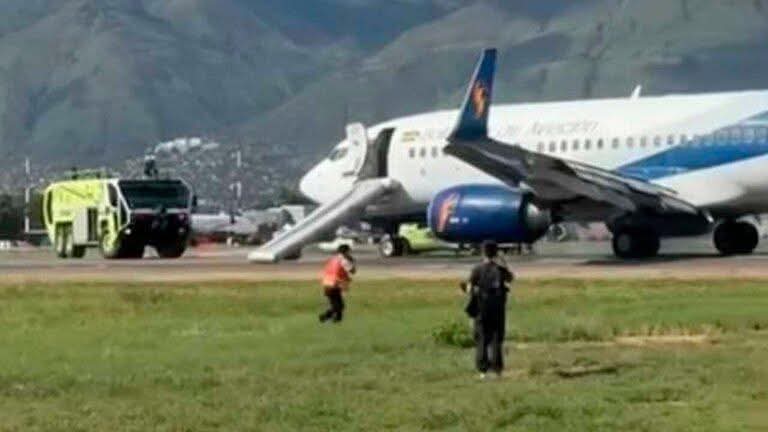 Video|PASAJEROS VIVIERON MOMENTOS DE TERROR, CUANDO AVIÓN SE INCENDIÓ ANTES DE DESPEGAR EN COCHABAMBA