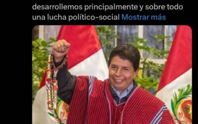 Pedro Castillo, desde Barbadillo, denuncia secuestro y fraude electoral; Llama a la Lucha Unitaria