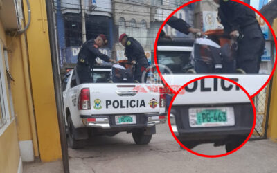 POLICIA ACUCHILLADO HUYÓ DEL HOSPITAL A BORDO DE PATRULLERO. OTRO ESTABA CON HERIDA EN LA CEJA