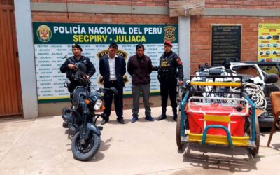 POLICÍA LOGRÓ DESARTICULAR BANDA «LOS ASTUTOS DEL SUR» EN JULIACA