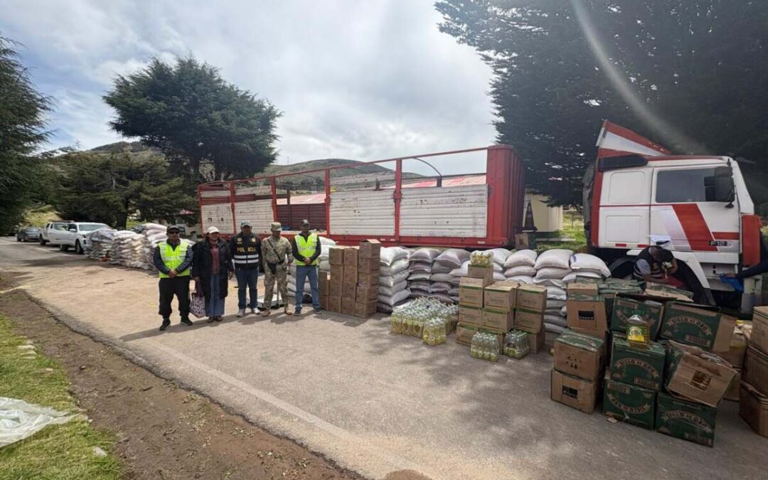 INCAUTAN MERCADERÍA DE CONTRABANDO EN POMATA, VALORIZADA EN CASI 1 MILLÓN DE SOLES
