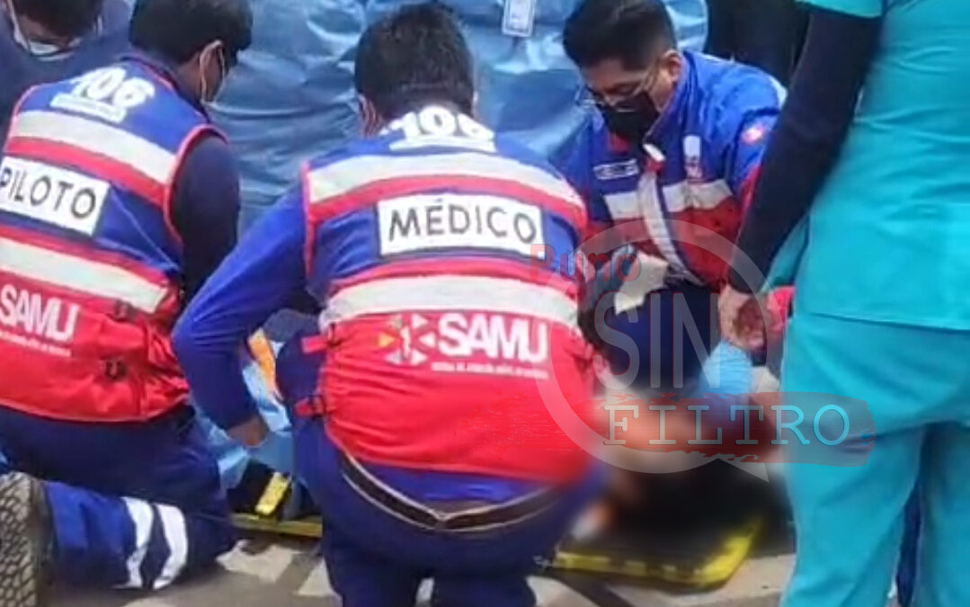 FALLECIÓ EL TRABAJADOR QUE CAYÓ DESDE LO ALTO DE UN POSTE, MIENTRAS REALIZABA TRABAJOS DE CABLEADO EN EL JR. HUANCAYO