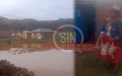 DAMNIFICADOS POR INUNDACIONES EN EL CP COCOSANI – ACORA, PIDEN AYUDA A DEFENSA CIVIL