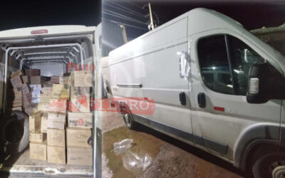 POLICÍA Y ADUANAS INTERVINIERON VEHÍCULO CARGADO DE CONTRABANDO EN AYAVIRI