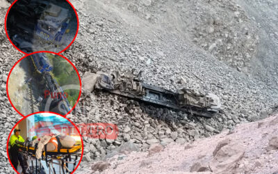 TRES SE DESCARRILÓ Y LOCOMOTORA CAYÓ A UN BARRANCO. MAQUINISTA FALLECIÓ Y SU ASISTENTE QUEDÓ GRAVE