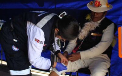 MAS DE 200 ATENCIONES MÉDICAS DURANTE LOS DIAS DE CONCURSO DE DANZAS ORIGINARIAS
