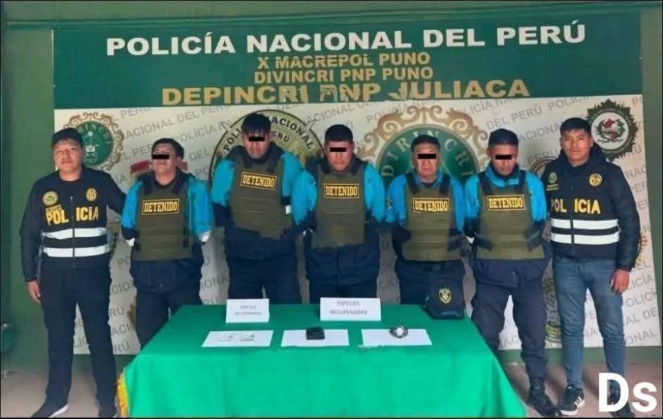 DETIENEN A SERENOS DE JULIACA POR ASALTAR Y LUEGO ABANDONAR A SU VICTIMA