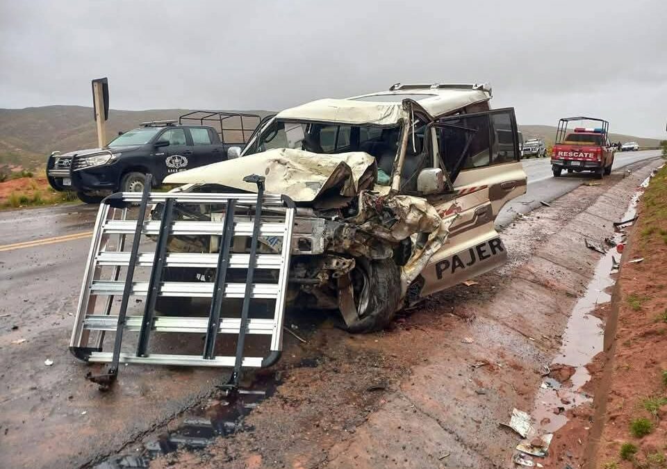 MOTOTAXISTA ATROPELLÓ A TRABAJADOR DE ELECTRO PUNO Y CHOCÓ CONTRA CAMIONETA EN ILAVE