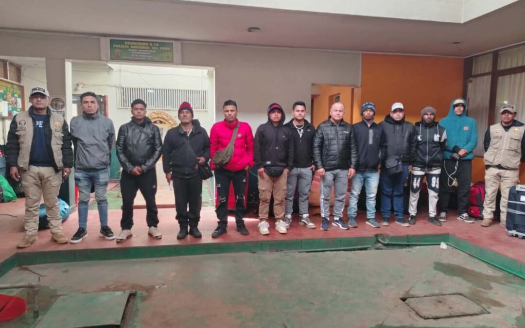 EXPULSAN A EXTRANJEROS DE PUNO POR INFRINGIR LEY DE MIGRACIONES