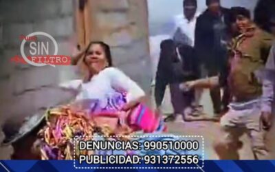 Vea video|AGARRAN A PEDRADAS A FISCALIZADORES ACUSADOS DE SOLICITAR DINERO EN YUNZADA