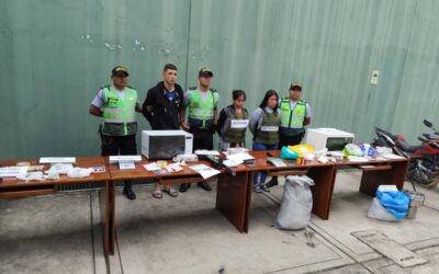 CAYERON «LAS HUANUQUEÑAS» CON MUNICIONES, DROGAS E INSUMOS ILEGALES