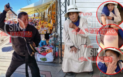COMERCIANTE FUE BRUTALMENTE AGREDIDA POR POLICIA MUNICIPAL