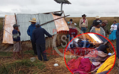 FAMILIA «UROS» EN EXTREMA POBREZA REQUIERE AYUDA URGENTE EN ISLA WACA WACANI DEL LAGO TITICACA