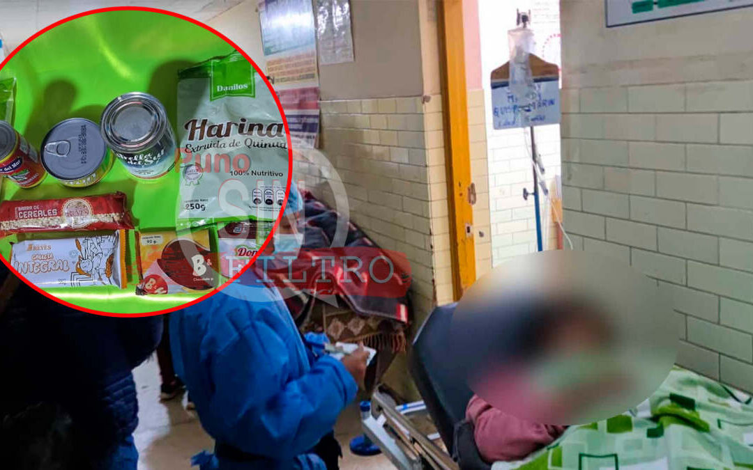 PADRES DE FAMILIA DE LA IE «GAMIEL CHURATA» DE CABANA, RECHAZARON ALIMENTOS DE WASI MIKUNA EX QALIWARMA
