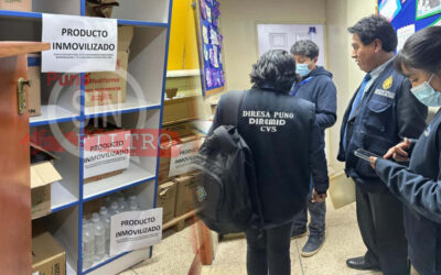 FISCALÍA INSPECCIONÓ HOSPITALES DE JULIACA EN BUSCA DE SUERO DEFECTUOSO