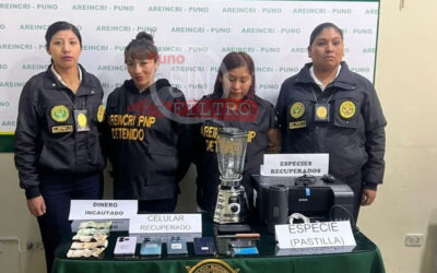 DICTAN PRISIÓN PREVENTIVA PARA PEPERAS. SU VÍCTIMA FUE UN INGENIERO, QUE FUE CAPTADO EN UNA DISCOTECA DEL JIRON MELGAR DE LA CIUDAD DE PUNO