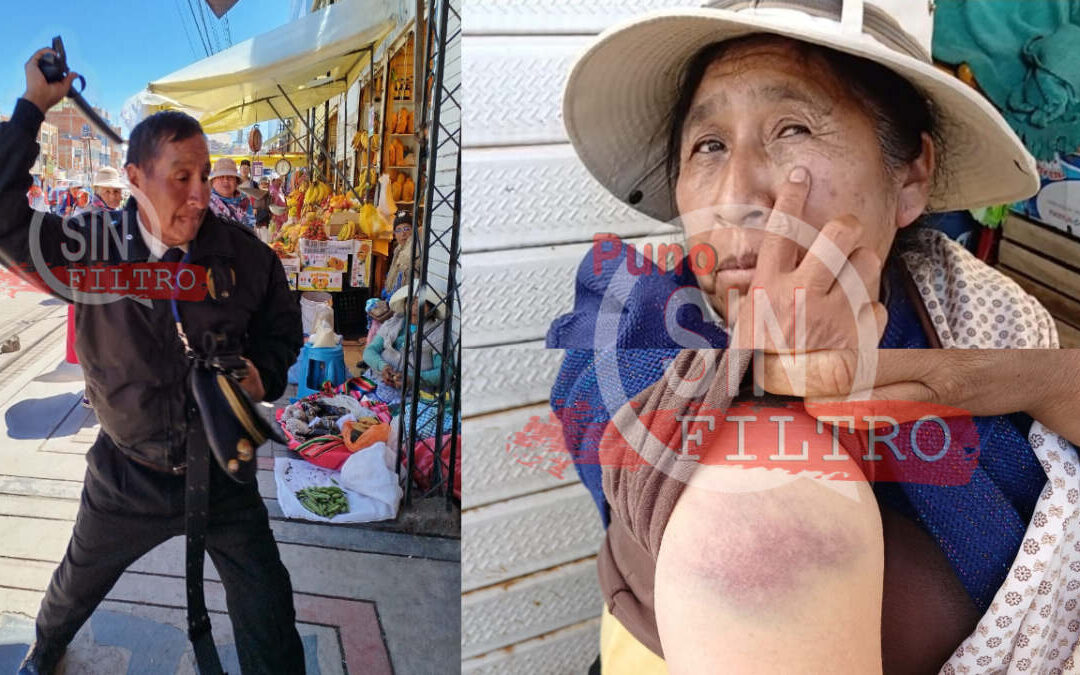 MUNICIPALIDAD DE PUNO APERTURÓ SUSPENDIÓ EN FUNCIONES Y APERTURÓ INVESTIGACIÓN CONTRA POLICIA MUNICIPAL QUE AGREDIÓ A COMERCIANTE