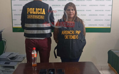 PNP DETUVO A MUJER EN POSESIÓN DE CELULARES, DOCUMENTOS DE IDENTIDAD Y HASTA TARJETAS DE CRÉDITO
