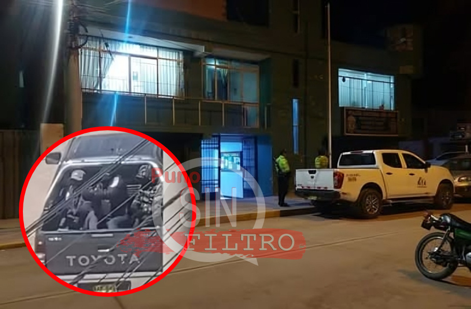 PNP CAPTURÓ A DELINCUENTES ENTRE ELLOS POLICÍAS QUE INGRESARON A ROBAR VIVIENDA EN JULIACA