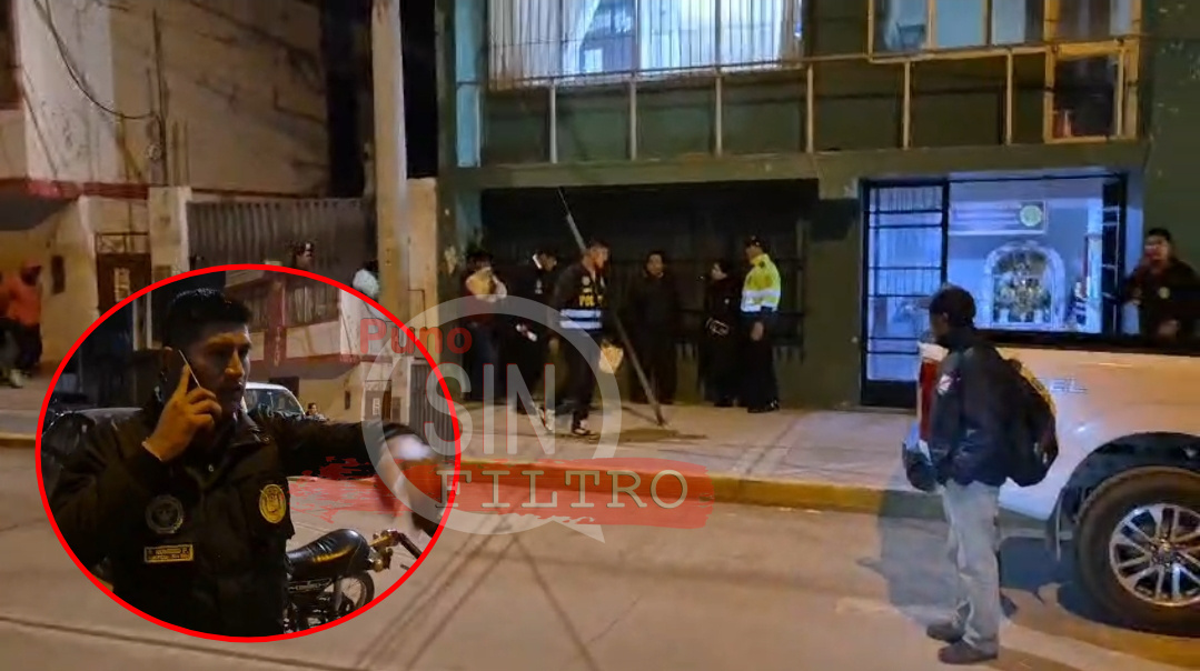 Video| HERMETISMO EN REGIÓN POLICIAL, TRAS LA CAPTURA DE 7 POLICIAS DETENIDOS TRAS EL INTENTO DE ASALTO Y BALACERA EN LA SALIDA A LAMPA