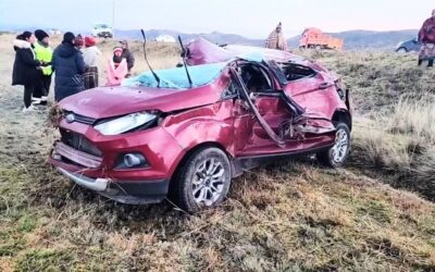 MUJER PERECIÓ DURANTE DESPISTE Y VOLCADURA DE CAMIONETA EN LA VÍA AZÁNGARO – ASILLO