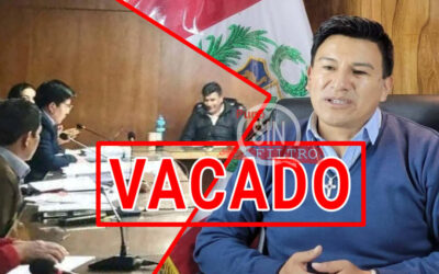 REGIDORES VACARON POR SEGUNDA VEZ AL ALCALDE DE AZÁNGARO, SALVADOR APAZA