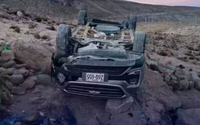 TRES PERSONAS HERIDAS, TRAS LA VOLVADURA EN TARATA