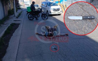 HOMBRE QUEDÓ INCONSCIENTE AL INTENTAR PONER FIN A SU EXISTENCIA EN LA AV. CIRCUNVALACIÓN SUR