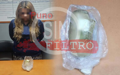 DETIENEN A MUJER CUANDO INTENTABA INTRODUCIR DROGA AL PENAL DE SOCABAYA