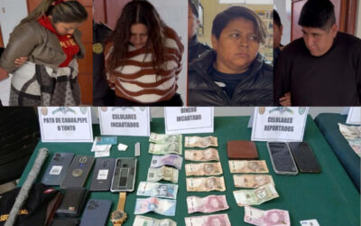 INTERVIENEN A DOS PRESUNTAS BANDAS CRIMINALES, TRAS OPERATIVO POLICIAL EN TACNA