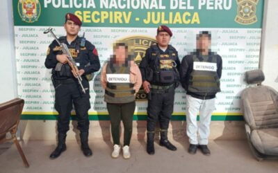 DETIENEN A DOS PERSONAS POR PRESUNTO DELITO DE RECEPTACIÓN Y RECUPERAN MOTOS ROBADAS EN JULIACA